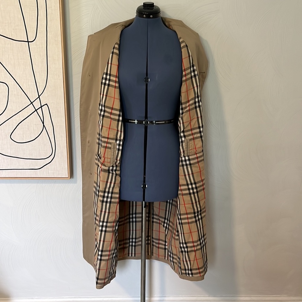 Vintage Burberry Camden Car Coat